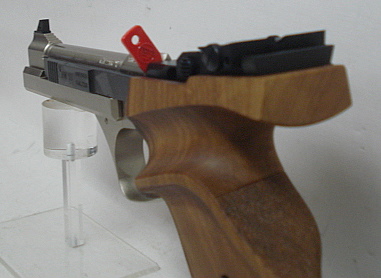 AW93 vernickelt / brüniert - .22lr; Formgriff rechts L