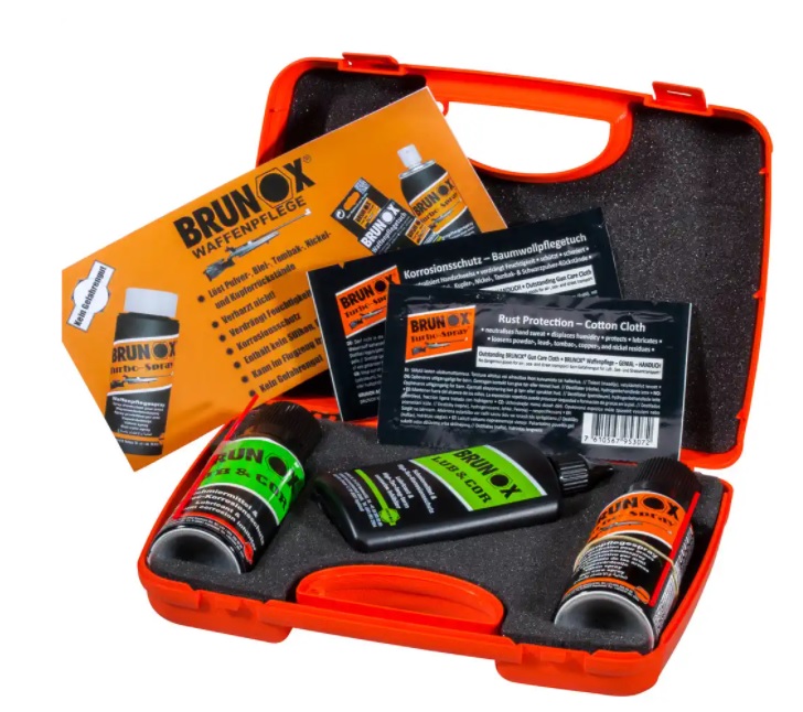 Brunox Pflegebox - Aerosol+Lub&Cor+Pflegetuch