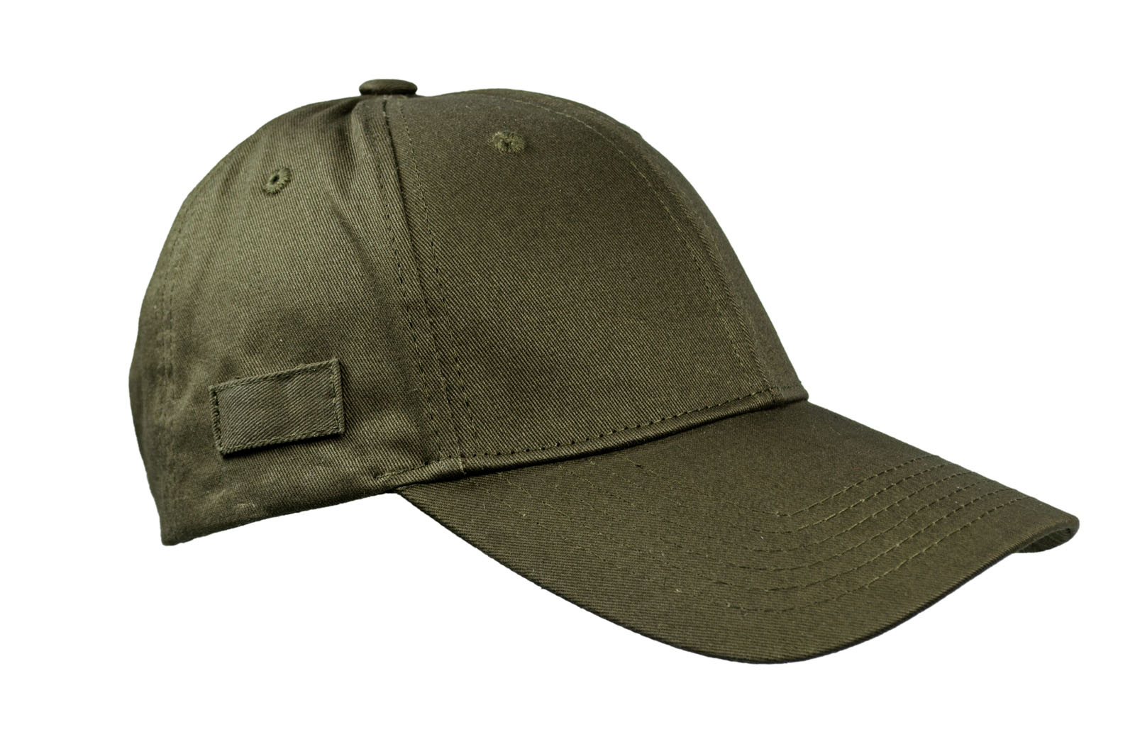 Basecap oliv mit Bruchlasche