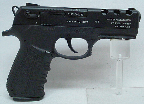 Zoraki 4918 Kal.9mm P.A.K. - Black für 18 Schuss