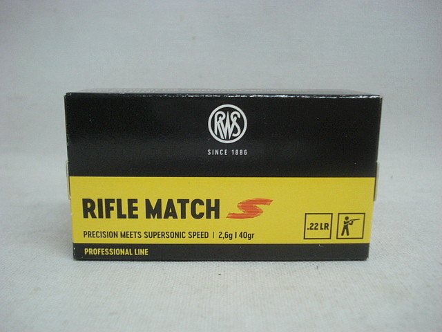 RWS .22lr Rifle Match S - a50