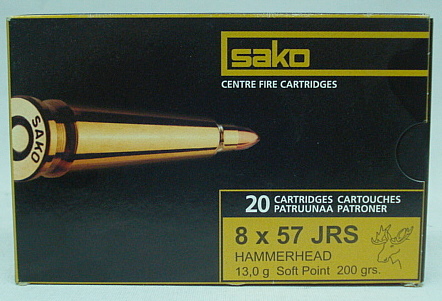8x57IRS Hammerhead SP - 13,0g/200gr (a20) #201F#