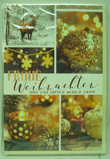 Weihnachtskarte - Frohe Weihnachten
