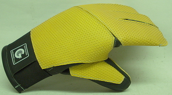 Schießhandschuh 5 Finger - Mod.Standard, schwarz/weiß