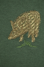 T-Shirt Wildschwein - Material: 100% Baumwolle