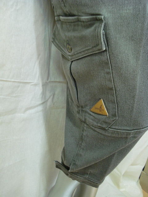 Denim Kniebundhose
