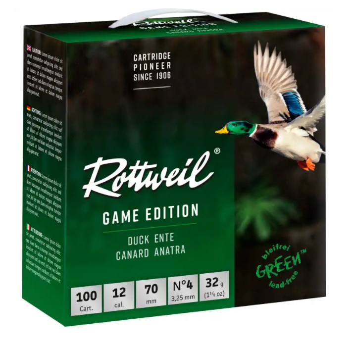 Game Edition Ente 12/70 *Stahl - 3,25mm (a100) NormalBeschuß