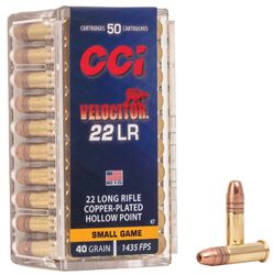CCI .22LR VELOCITOR 40GR GDHP - (a50) #1435 FPS