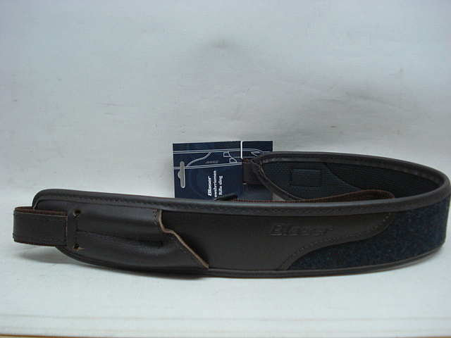 Gewehrriemen Loden/Leder -