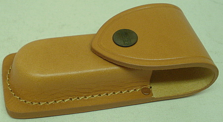 Lederetui braun - Grifflänge max. 110x30x18mm