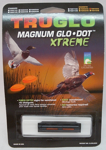 Truglo Magnum 10 mm Schiene - Magnet rot 1,5 mm Körper
