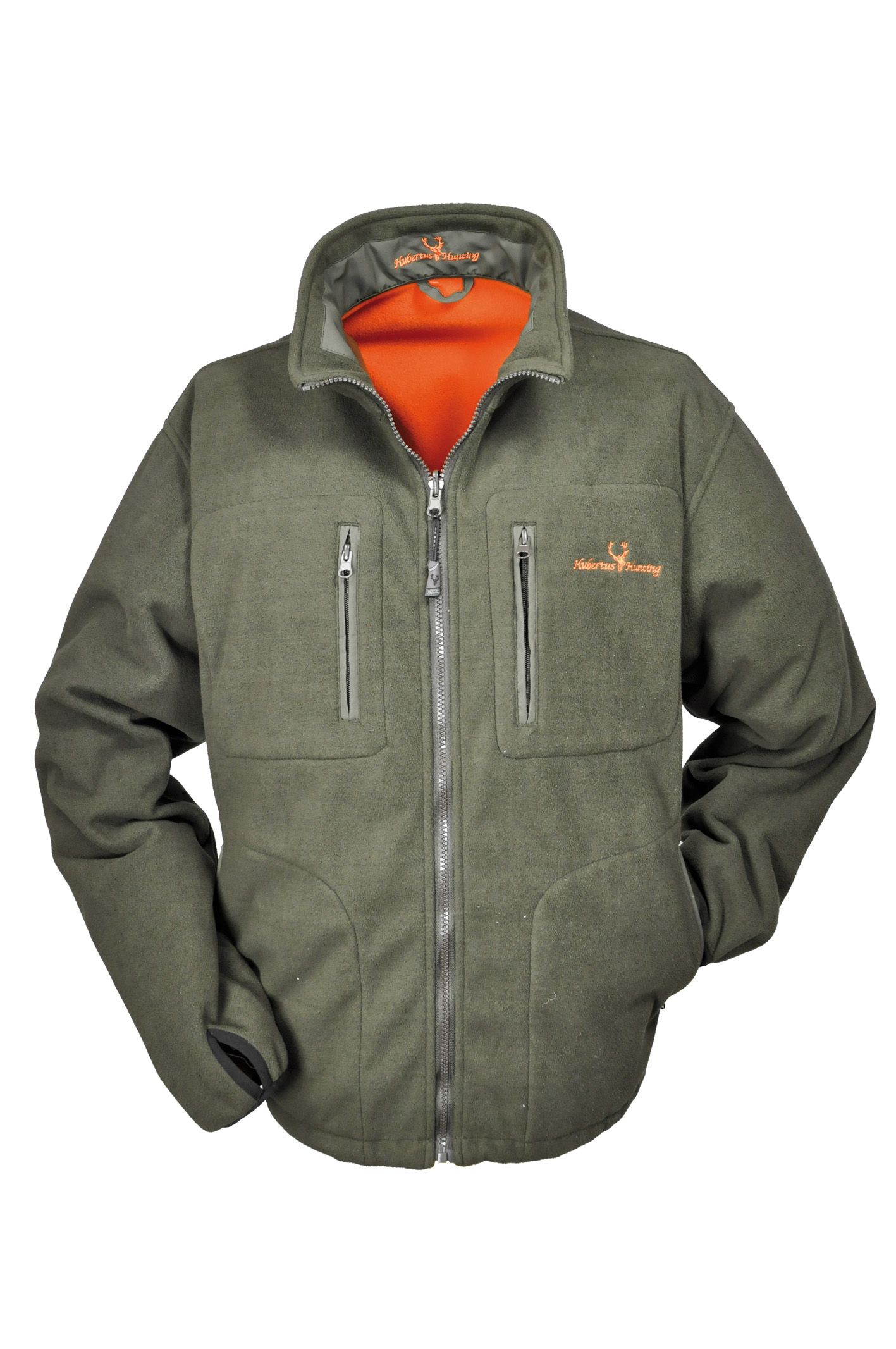 Warn-Wende Jacke orange -