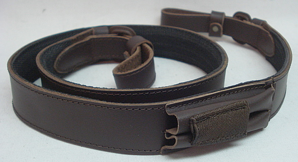 Leder mit Halter f. 3 Patronen - 30mm breit