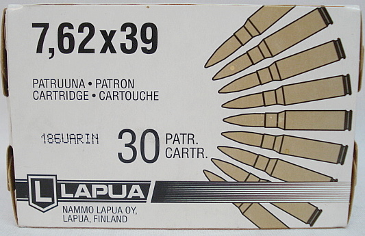 Lapua 7,62x39 VM 8,0g/123gr - (a30)