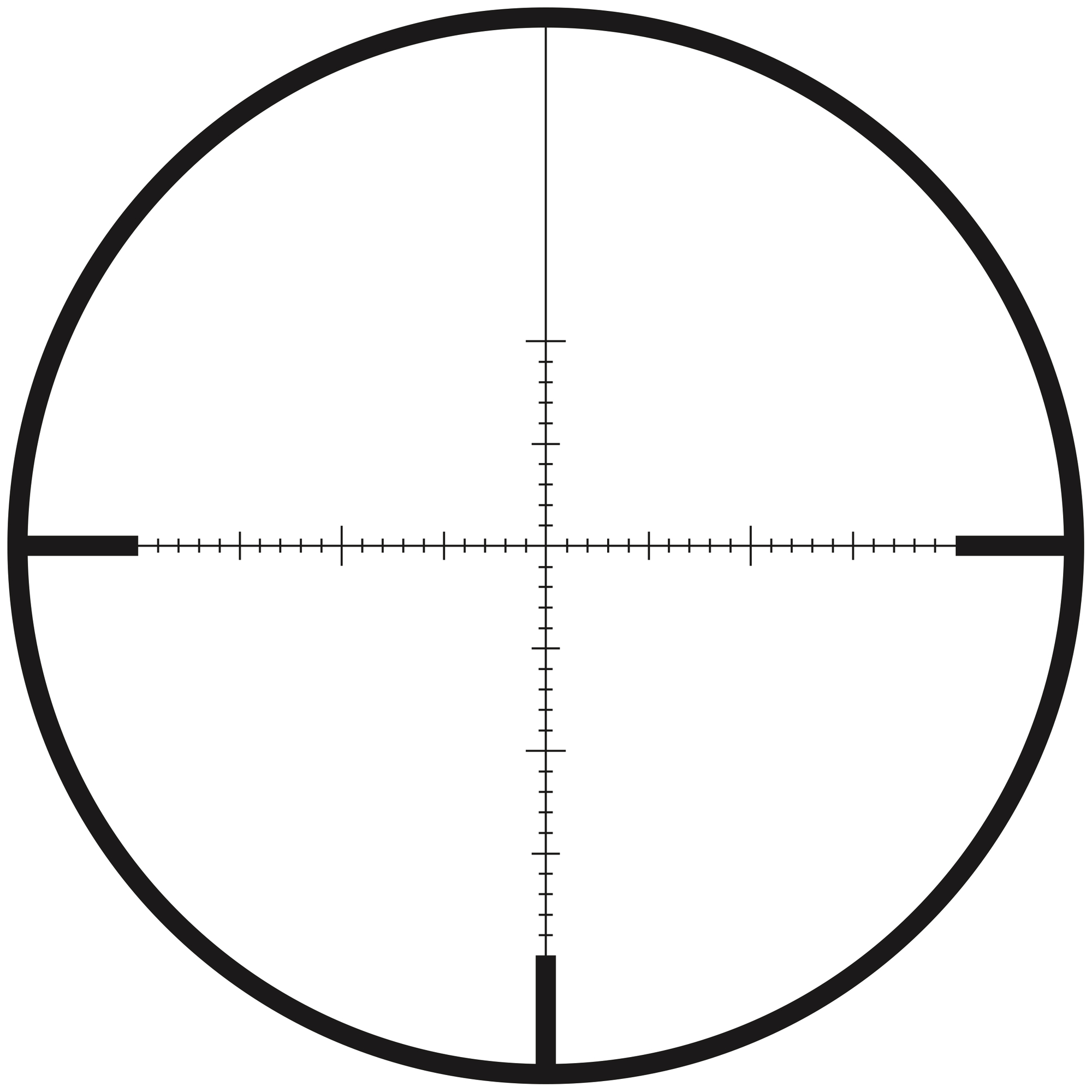 Conquest V6 5–30x50 ZMOA - -1, (93) Ballistic Turret