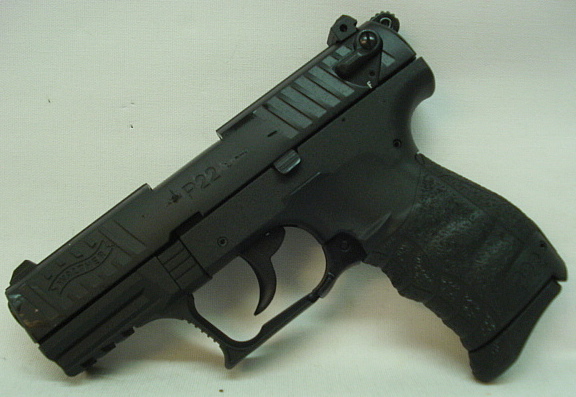 P22Q Kal.9mm P.A.K. - black, 7 Schuss
