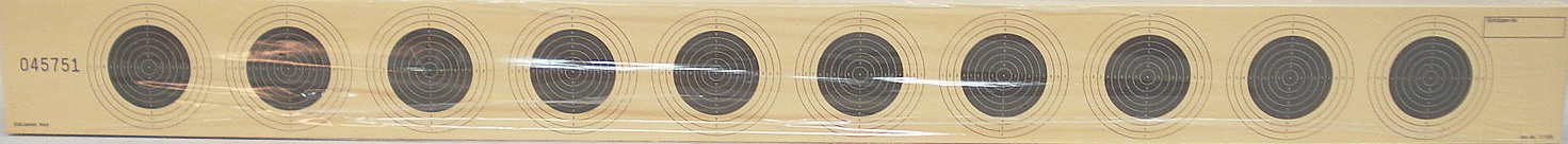 LG-Scheibenstreifen 10er /a250 - 56x5,2cm nummeriert