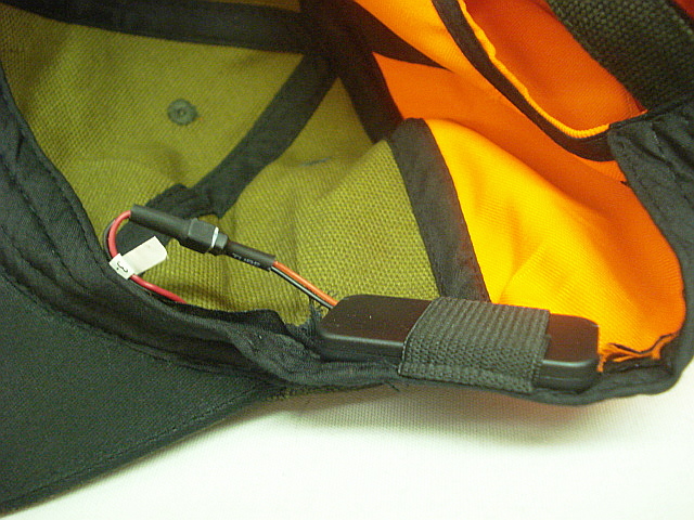 Cap mit LED-Licht im Schirm - zum Wenden