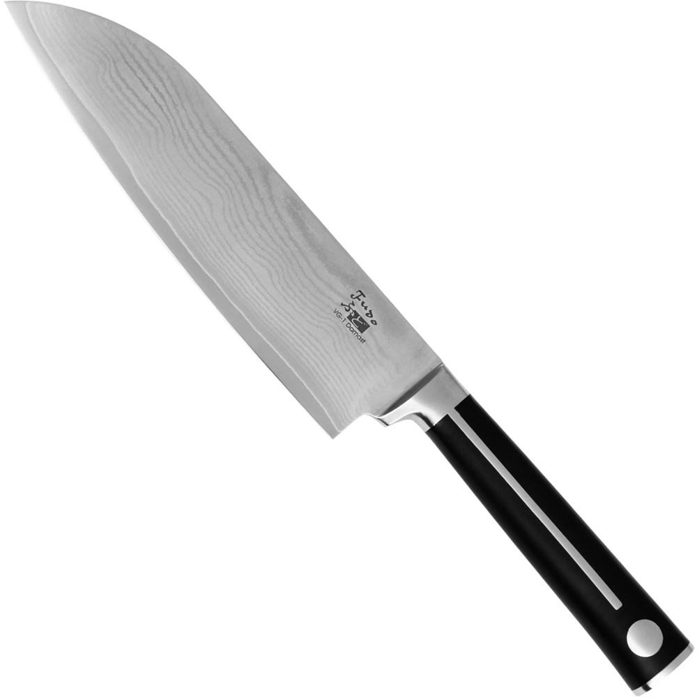 Fudo Classic Santoku Hocho - Damast 33-Lagig