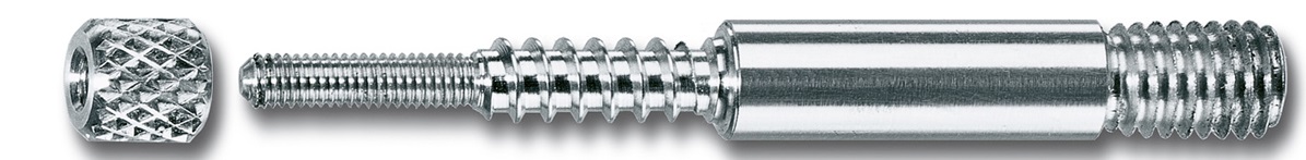 VFG-Adapter mit M5-Außen- und 1/8' Innengewinde.