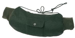 Muff aus Loden - Fleeceinnenfutter