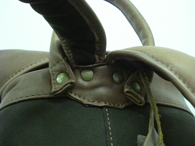 Lederrucksack - 35 Liter, 3 Außentaschen