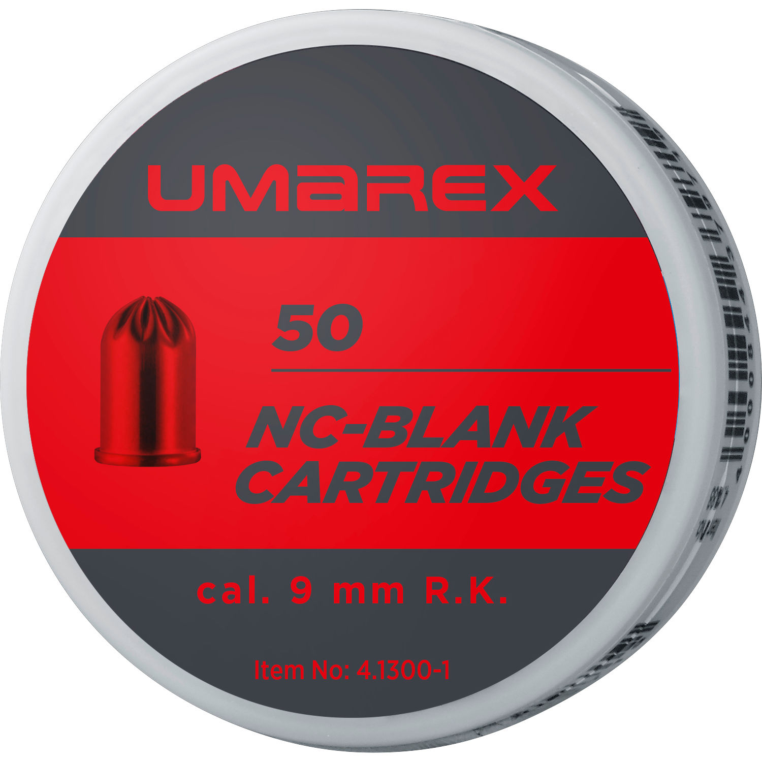 Umarex Platzpatr. 9mm R Knall - Dose (a50)