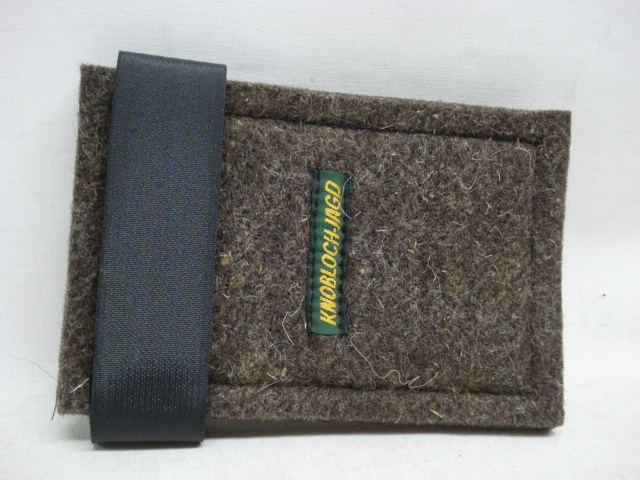 Filz-Vorderschaftauflage 15 cm - + Aufnahmen f. 4 Kugelpatronen