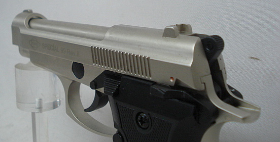 Ekol Special 99 Rev.II 9mmPAK - vernickelt, 14 Schuss