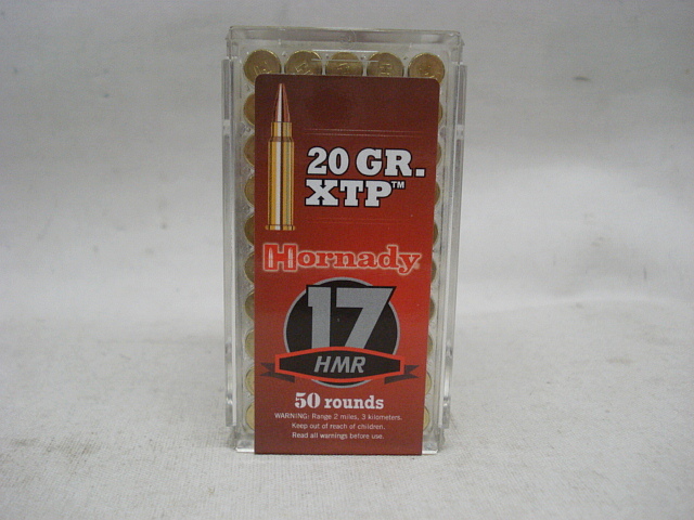 Hornady .17HMR XTP 20gr/1,3g - (a50) #83172