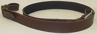Leder mit Gummiunterlage - 31 mm breit, Oberfläche glatt