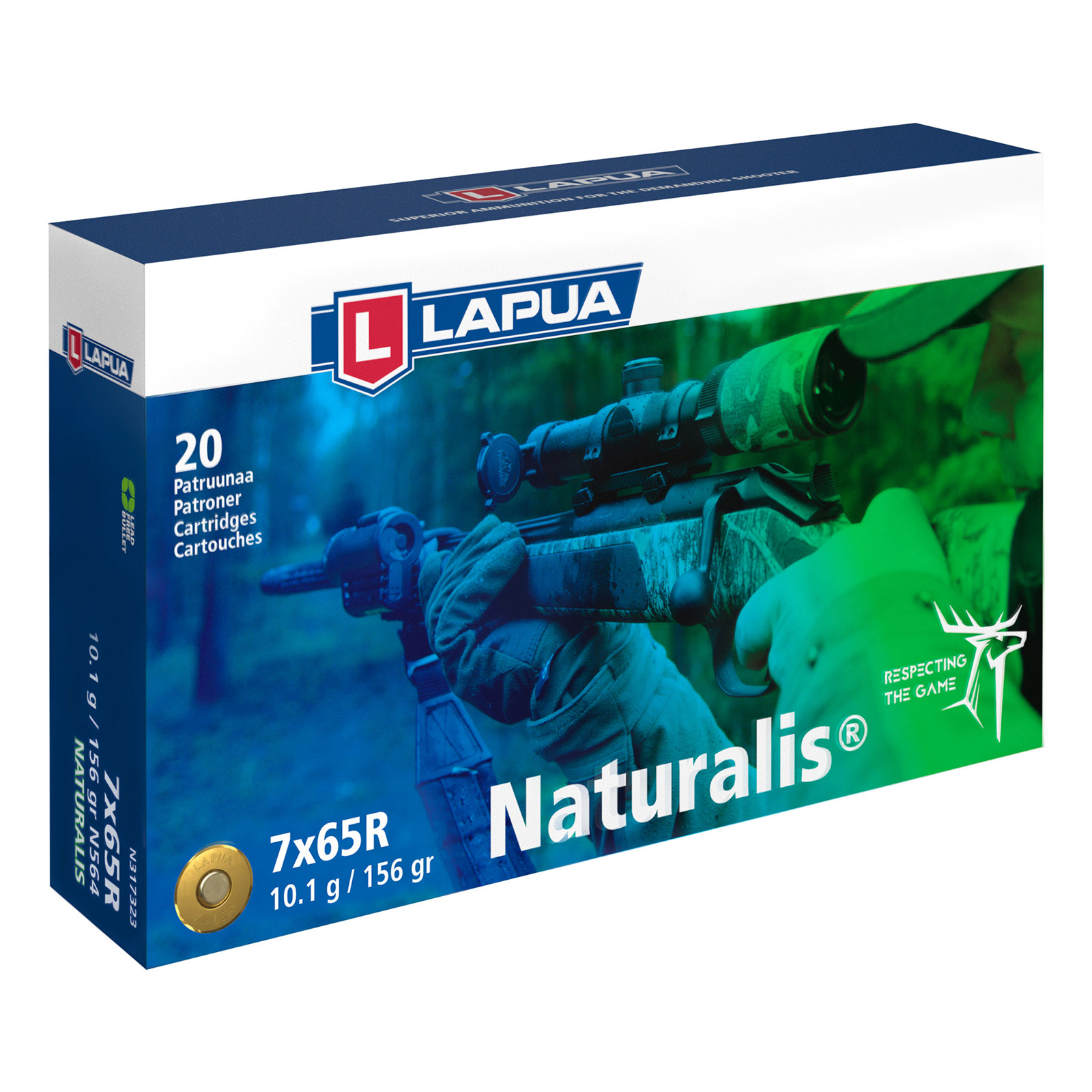 Lapua 7x65R Naturalis 10,1g/ - 156gr (a20)