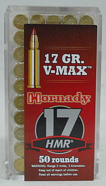 Hornady Randfeuerpatronen Kleinkaliberpatrone Kal..17HMR V-Max #83170