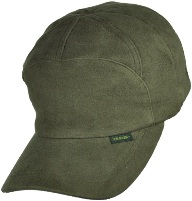 Wendecap Sympatex dunkeloliv - Velveton, Rückseite wendbar