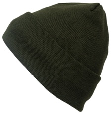 Strickmütze Thinsulate - grün, Fleeceinnenfutter