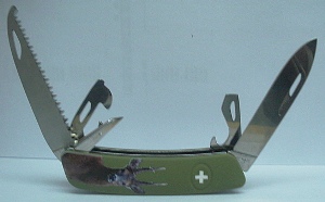 SWIZA Messer Bockmotiv - 440, Sicherheitsarretierung