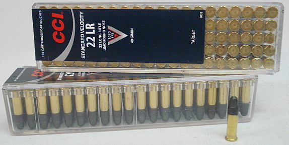 CCI .22lr Standard - (a100) in Plastikbox