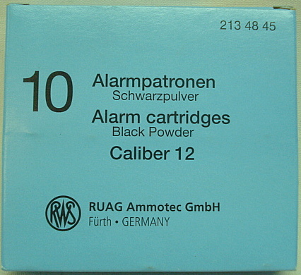 Alarmpatr. Kal.12 - Pappe, 44mm Hülse -a10