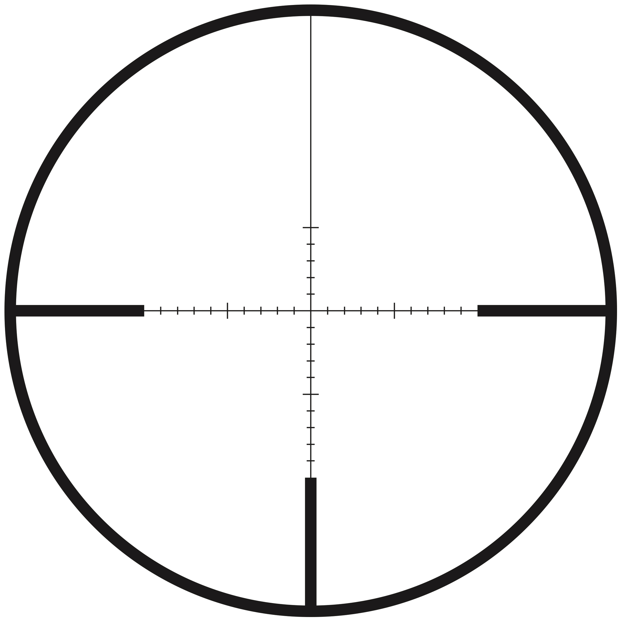 Conquest V6 3–18x50 ZMOA - -2,(94) Ballistic Turret