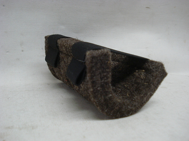 Filz-Vorderschaftauflage 10 cm - + Aufnahmen f. 4 Kugelpatronen