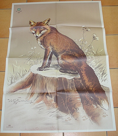 DJV Scheibe Nr.3 Fuchs - alte Version