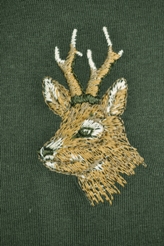 Polo T-Shirt	Motiv Rehbock