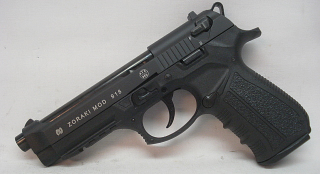 Zoraki 918-P 9mm P.A.K.Black - für 18 Schuss (PTB1072)