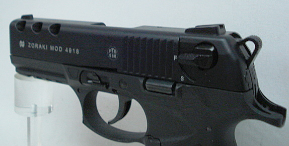 Zoraki 4918 Kal.9mm P.A.K. - Black für 18 Schuss