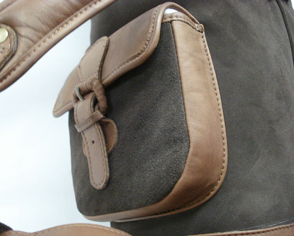 Lederrucksack - 35 Liter, 3 Außentaschen