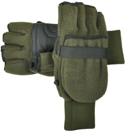 Handschuh ohne Fingerkuppel - mit Fäustel und Gummiband