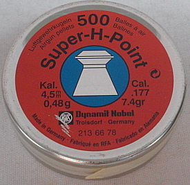 SuperHollowPoint - 4,50mm/0,45g/7,4gr (a500)