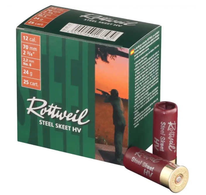 Steel SKEET HV Kal.12/70 - 2,2mm/24g/Nr.8 (a25)