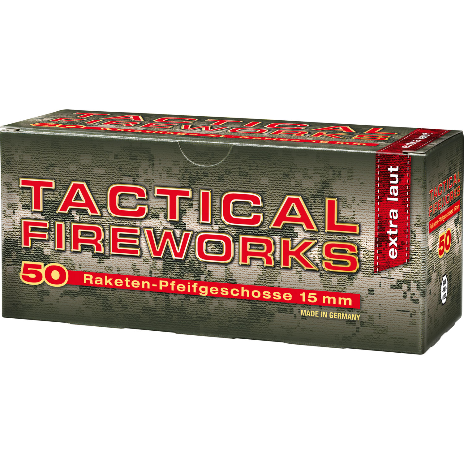 Tactical Raketen-Pfeifpatronen - 15 mm extra laut (a50 stk)