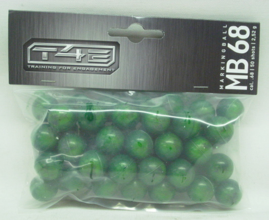 T4E .68 Farbkugeln - 2,52g/50stk/grün